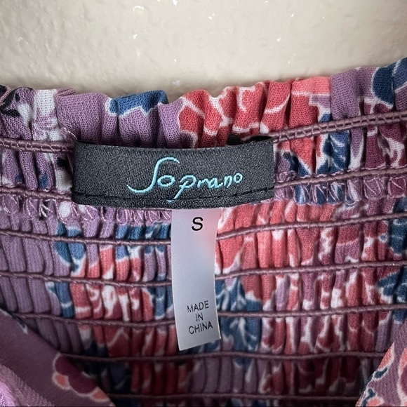 Soprano Purple Floral Dress - Picture 10 of 11